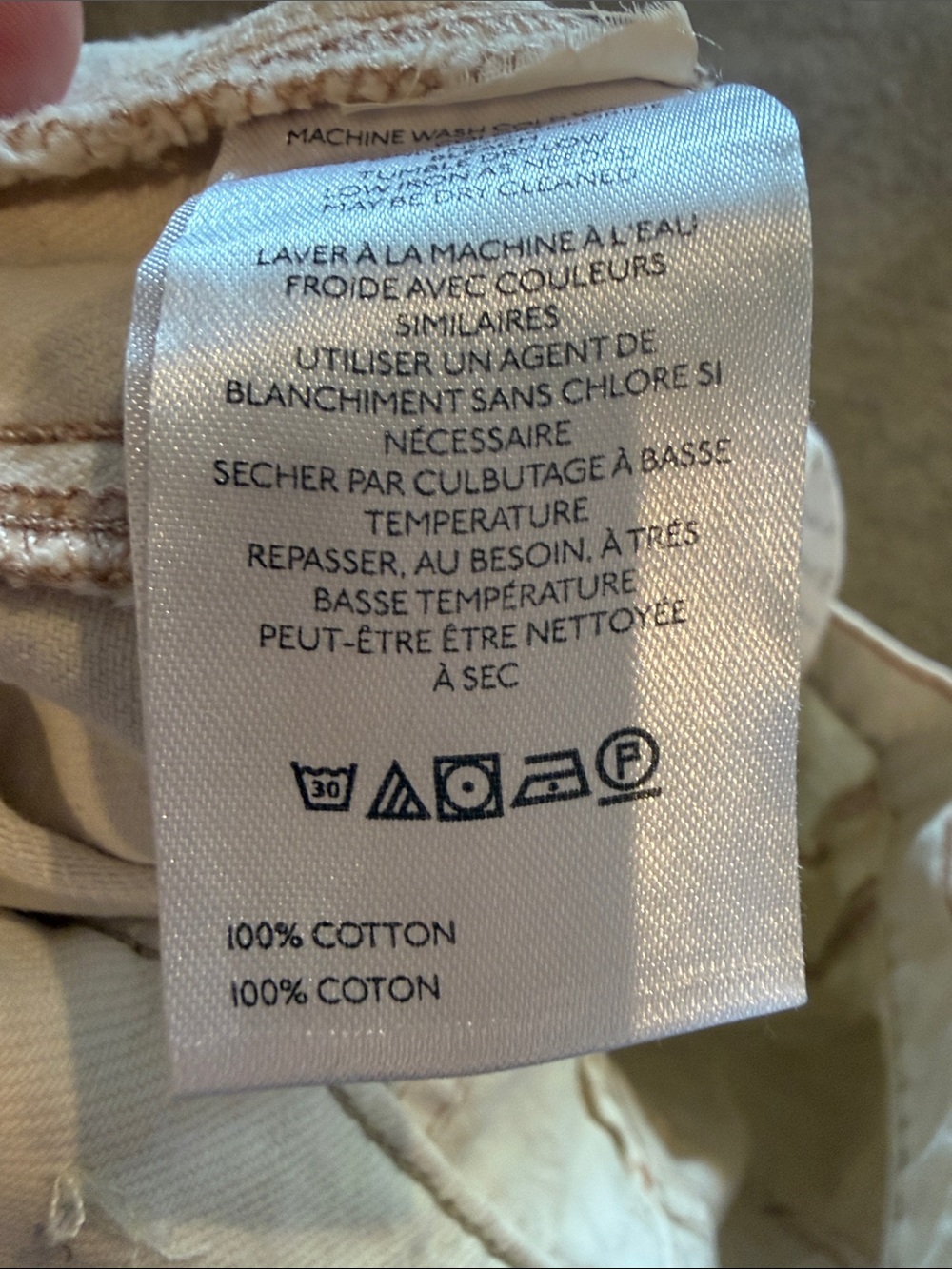 We The Free Good Luck Mid-Rise Barrel Jeans, Milk, 28 - Picture 10 of 10